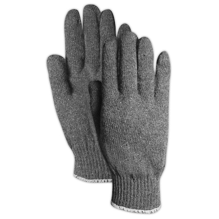 Magid Machine Knit Gloves, Natural, 12 PK G14181KWOE